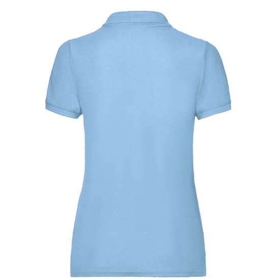 Fruit of the Loom Dames/dames Poloshirt (Hemelsblauw) - Image 2