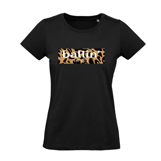 Ballin Est. 2013 Tee SS Panter Block Shirt Zwart - Image 1