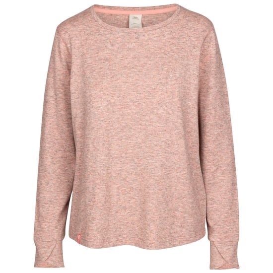 Trespass Dames/Dames Rina Marl Top met lange mouwen (Roze Schelp) - Image 1