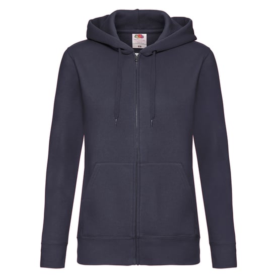 Fruit of the Loom Dames/Dames Premium Sweat Hoodie (Deep Navy) - Image 1