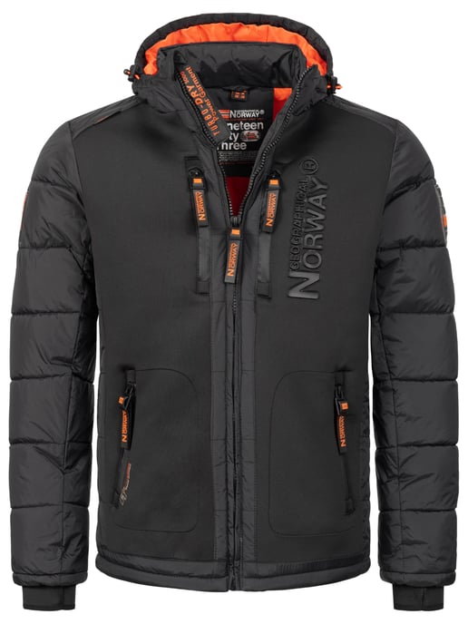 Geographical Norway Jas winter Beachwood Zwart - Image 1