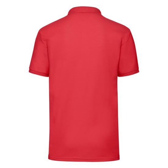 Fruit of the Loom Heren 65/35 Piqué Poloshirt (Rood) - Image 2