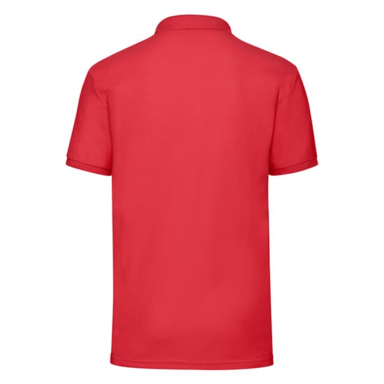 Fruit of the Loom Heren 65/35 Piqué Poloshirt (Rood) - Image 3
