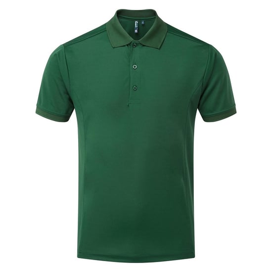 Premier Heren Coolchecker Poloshirt (Fles groen) - Image 1