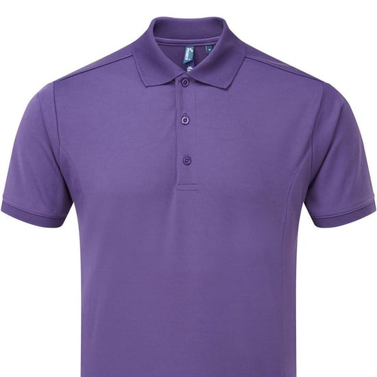 Premier Heren Coolchecker Poloshirt (Paars) - Image 2