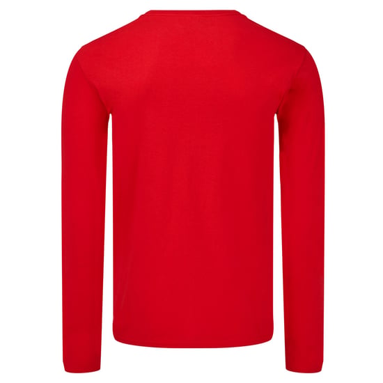 Fruit of the Loom Unisex Adult Iconic T-shirt met lange mouwen (Rood) - Image 2