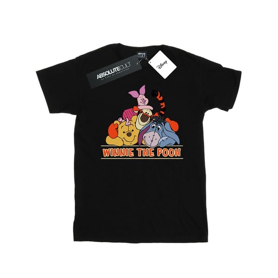 Disney Heren Winnie De Poeh Groep T-Shirt (Zwart) - Image 1