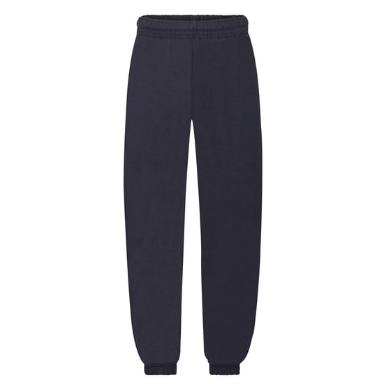 Fruit of the Loom Klassieke joggingbroek met elastische manchet voor kinderen/Kinderen (Deep Navy) - Image 1