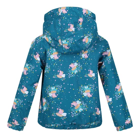 Regatta Kinderen Modderpoel Peppa Pig Fleece Gevoerde Jas (Gulfstream) - Image 2