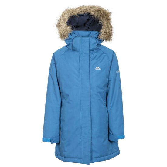 Trespass Childrens Girls Fame Waterdicht Parka Jasje (Kosmisch Blauw) - Image 1