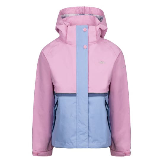 Trespass Meisjes Allora TP50 Waterdichte Jas (Zoet Roze) - Image 1
