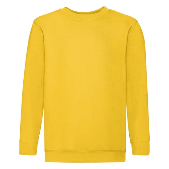 Fruit of the Loom Kinder/Kids Klassiek Sweatshirt met Inzet (Zonnebloem) - Image 1