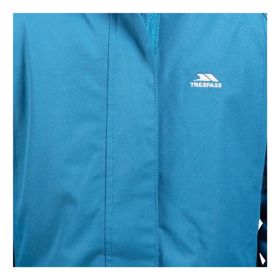 Trespass Childrens Girls Fame Waterdicht Parka Jasje (Kosmisch Blauw) - Image 3