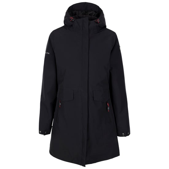 Trespass Dames/Dames Modesty TP75 Waterdichte Jas (Zwart) - Image 1