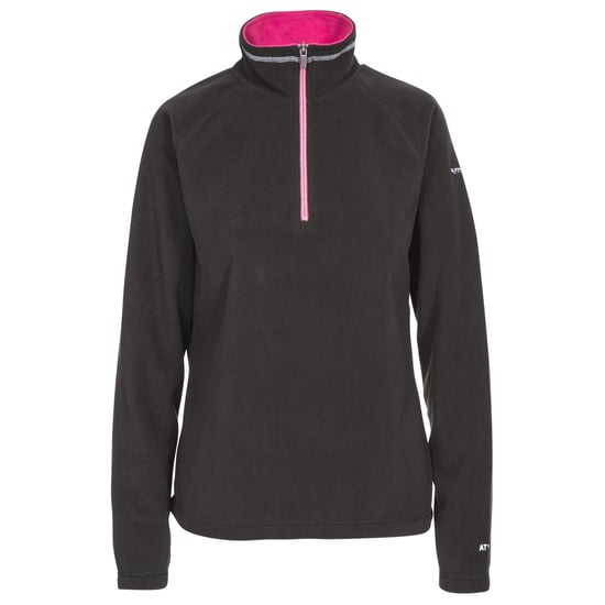 Trespass - Dames Skylar Fleece Top (Zwart) - Image 1