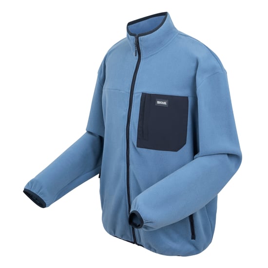 Regatta Heren Frankie Full Zip Fleecejack (Koronetblauw/Navy) - Image 3