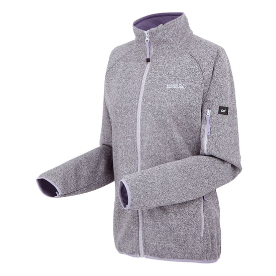 Regatta Dames/Dames Ravenhill Full Zip Fleece Top (Lila Hint/Wisteria) - Image 3