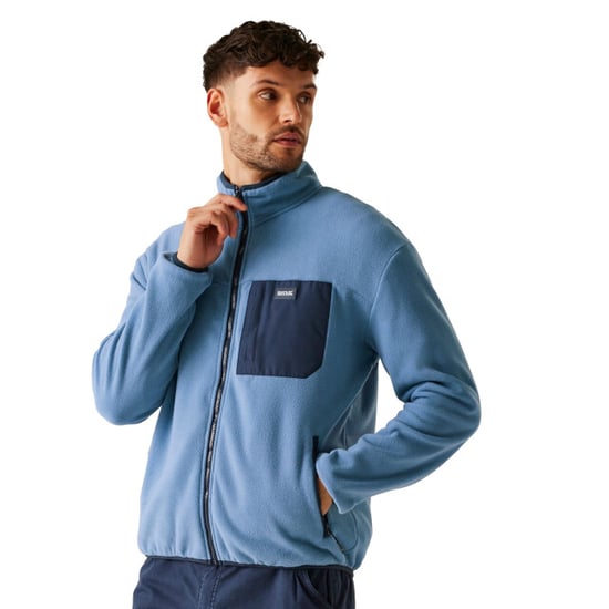 Regatta Heren Frankie Full Zip Fleecejack (Koronetblauw/Navy) - Image 4