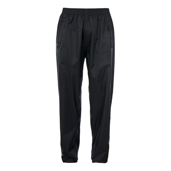 Trespass Volwassenen Unisex Qikpac Overtrousers/Bottoms (Zwart) - Image 1