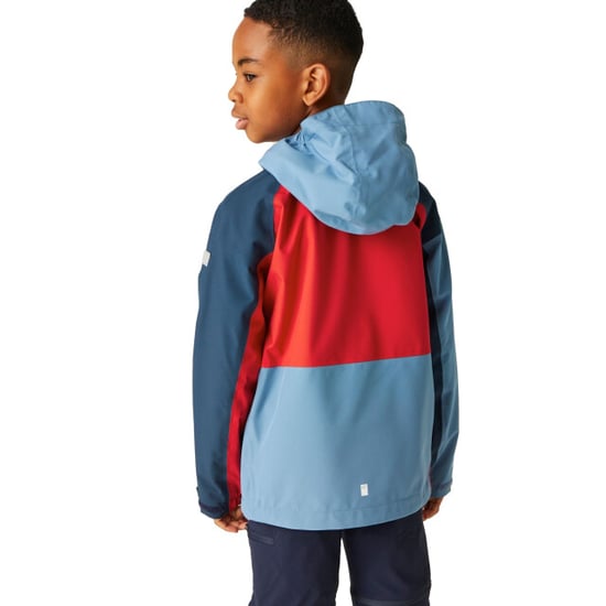 Regatta Kinder/Kids Highton V Full Zip Hoodie (Koronetblauw/Moonlight Denim) - Image 5
