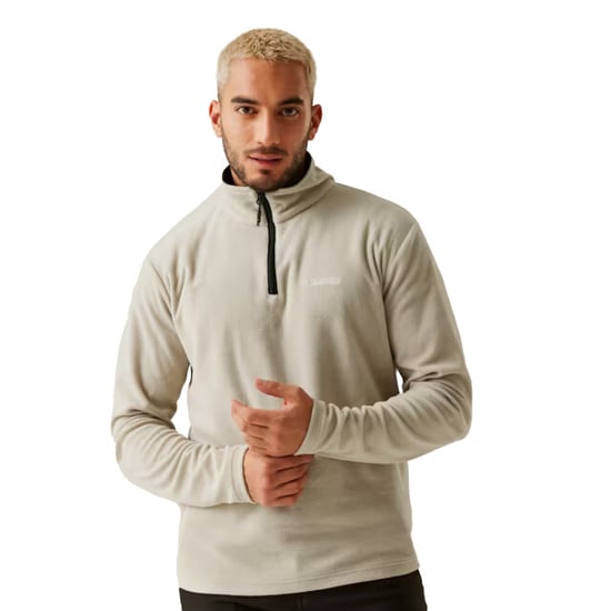 Regatta - Geweldig voor Buiten Heren Thompson Half Zip Fleece Sweater (Abbeystone) - Image 3