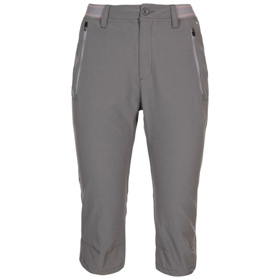 Trespass Dames/dames Dankbare 3/4 korte broek (Stormgrijs) - Image 1