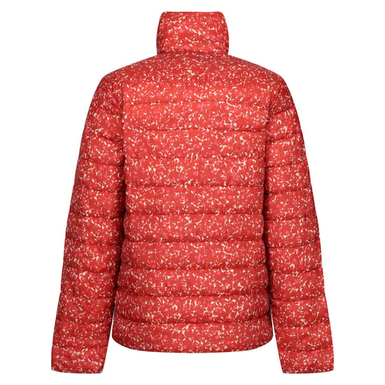 Regatta Dames/Dames Orla Kiely Berry Bubble Gewatteerde Jas (Rood) - Image 2