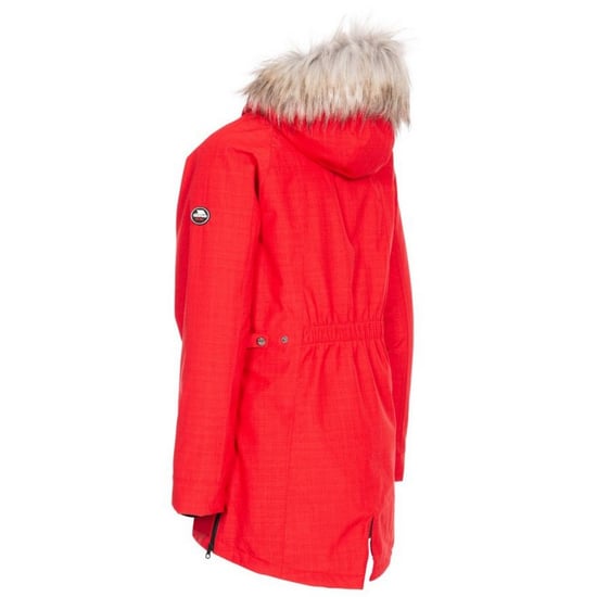 Trespass Vrouwen/dames Bijschrift Waterdicht Parka (Rood) - Image 2