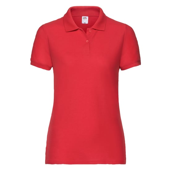 Fruit of the Loom Dames/dames Poloshirt (Rood) - Image 1