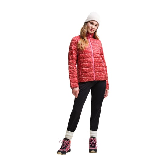 Regatta Dames/Dames Orla Kiely Berry Bubble Gewatteerde Jas (Rood) - Image 4