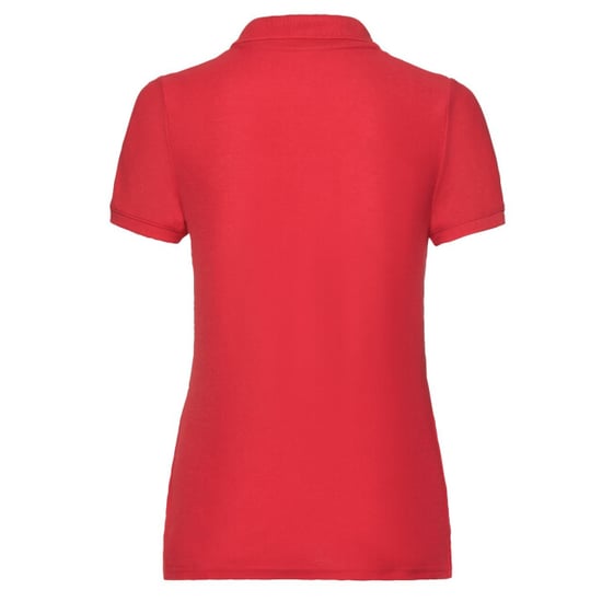 Fruit of the Loom Dames/dames Poloshirt (Rood) - Image 2
