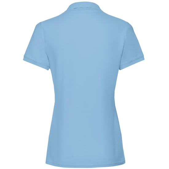 Fruit of the Loom Dames/dames Premium Poloshirt (Hemelsblauw) - Image 2