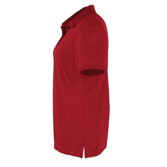 Premier Dames/Dames Coolchecker Poloshirt (Bourgondië) - Image 3