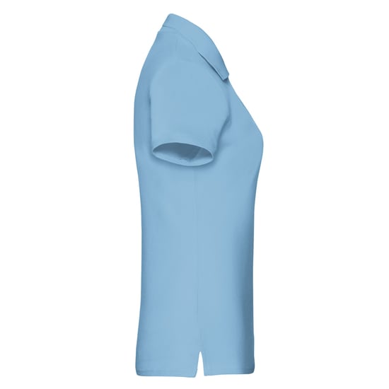 Fruit of the Loom Dames/dames Premium Poloshirt (Hemelsblauw) - Image 3