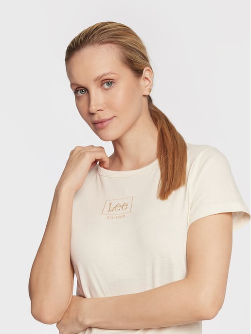 Lee - T-shirt ECRU - Image 4