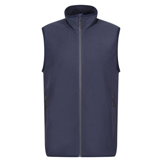 Regatta Heren Navigate Fleece Gilet (Marine/Seal Grijs) - Image 1