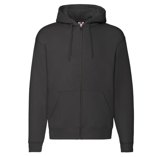 Fruit of the Loom Premium capuchonjas voor volwassenen (Zwart) - Image 1