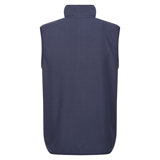 Regatta Heren Navigate Fleece Gilet (Marine/Seal Grijs) - Image 2