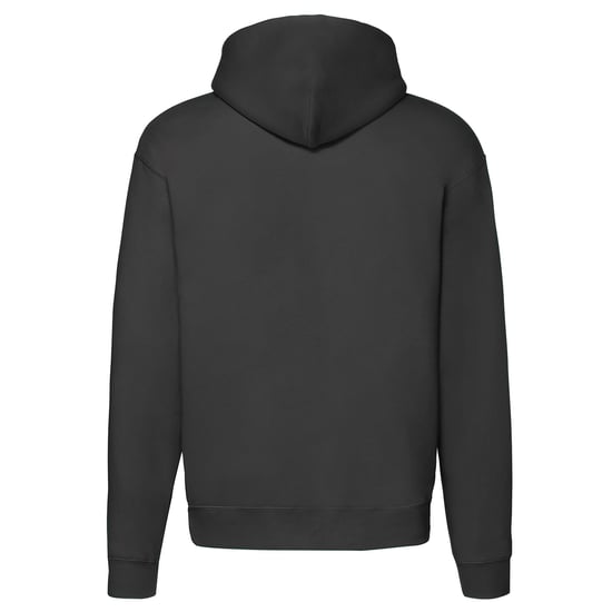 Fruit of the Loom Premium capuchonjas voor volwassenen (Zwart) - Image 2