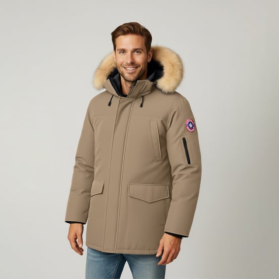 Subprime Jas winter Parka Tommy Beige - Image 5