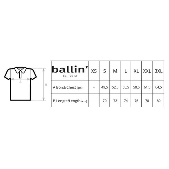Ballin Est. 2013 Polo SS Basic Polo Oranje - Image 2
