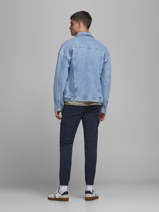 Jack & Jones Jeans Paul Warner Cargo Blauw - Image 4