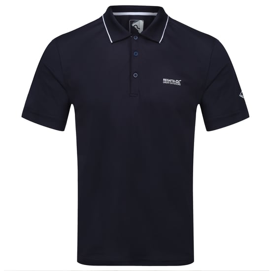 Regatta Heren Maverick V Actief Poloshirt (Marine) - Image 1