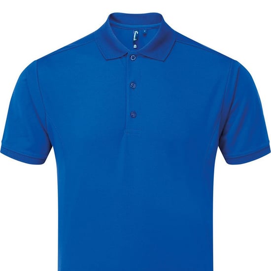 Premier Heren Coolchecker Poloshirt (Koningsblauw) - Image 2