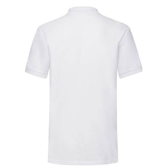 Fruit of the Loom Heren Pique Zwaar Poloshirt (Wit) - Image 2