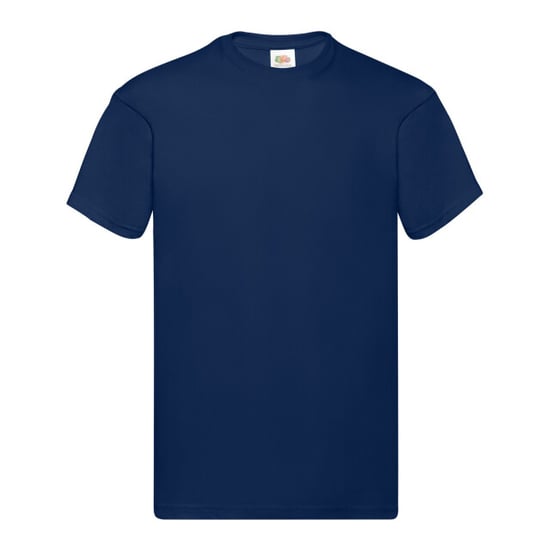 Fruit of the Loom Unisex Origineel Katoenen T-shirt voor volwassenen (Marine) - Image 1