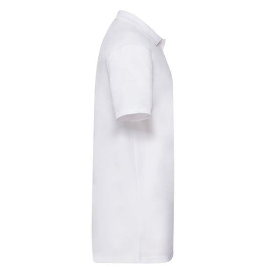 Fruit of the Loom Heren Pique Zwaar Poloshirt (Wit) - Image 3