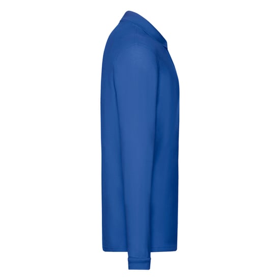 Fruit of the Loom Heren Premium poloshirt met lange mouwen (Koningsblauw) - Image 3