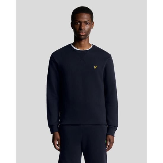 Donker marineblauw sweatshirt met Lyle & Scott-merk - Image 1