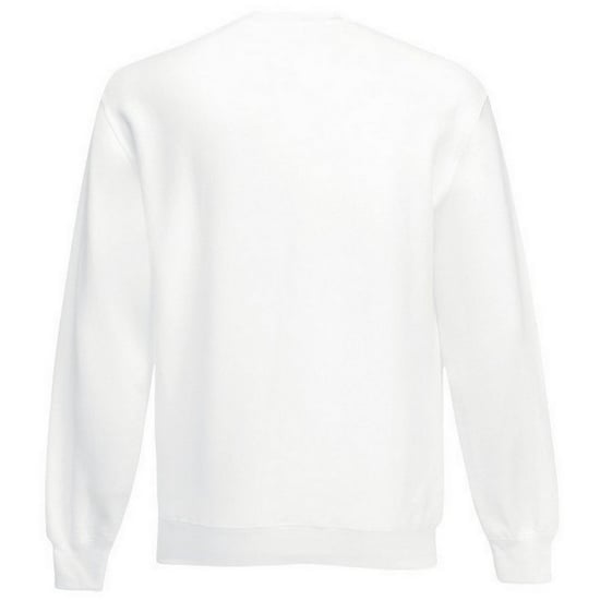 Fruit of the Loom Uniseks Klassiek Effen Sweatshirt voor volwassenen (Wit) - Image 2